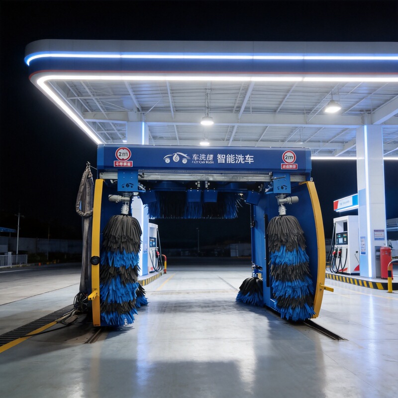Carwashjie Fully Automatic Computer Car Washing Machine Intelligent High-Pressure Cleaning Equipment Saves Water and Electricity, Is Stable, Reliable and Easy to Install Carwashjie Fully Automatic Computer Car Washing Machine Intelligent High-Pressure Cleaning Equipment Saves Water and Electricity, Is Stable, Reliable and Easy to Install