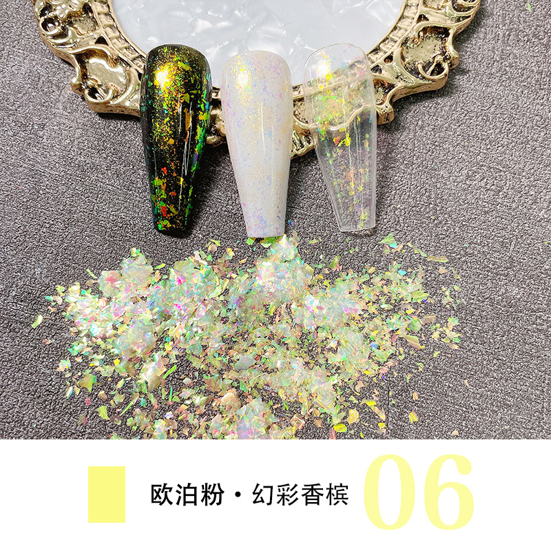 6 # champán colorido