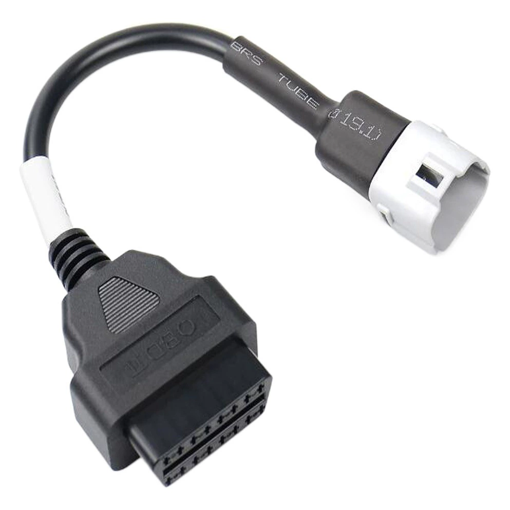 Подходит для Suzuki Motorcycle 6-контактный локомотивный переходный кабель OBD Motorcycle for Suzuki 6 pin