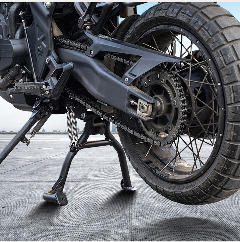 Suitable for Gaojin Iron Armor Chrysalis Storr500 Frame Support Stand, Main Stand, Stabilizer Stand, Parking Double Stand Modification