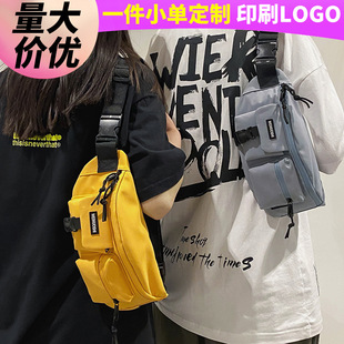 Chest Bag, Women's Waist Bag, Sports Cycling Chest Bag, Multi-Pocket Men's Travel Lightweight Bag, Custom Wholesale Shoulder Crossbody Bag