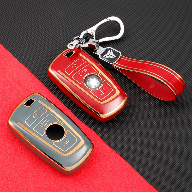 Suitable for old new BMW 5 series 530LI car key case 528LI 525LI shell 3 series 320i M buckle men