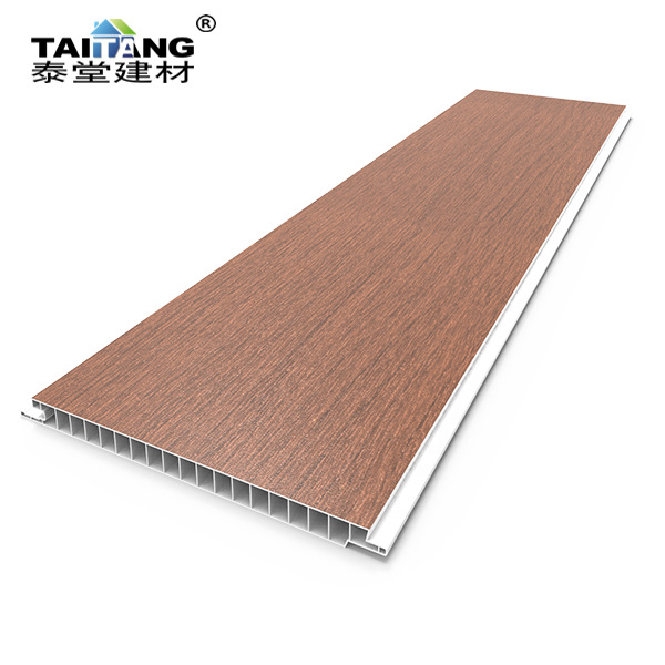 Exportación Bolivia 30 cm * 0,8 cm PVC fuelle decorativo techo de pared panel de techo