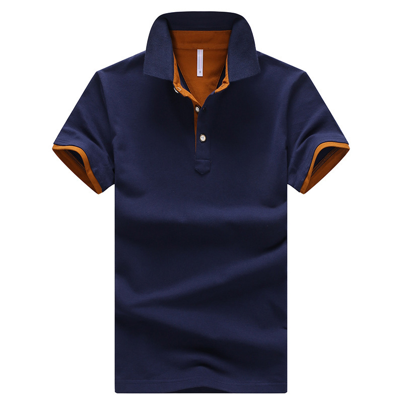 2023 Neues Hemd Trendy Short mit Polokragen Sommer Halbarm Kleidung T-Shirt Herren Team Arbeitskleidung_voghion.com