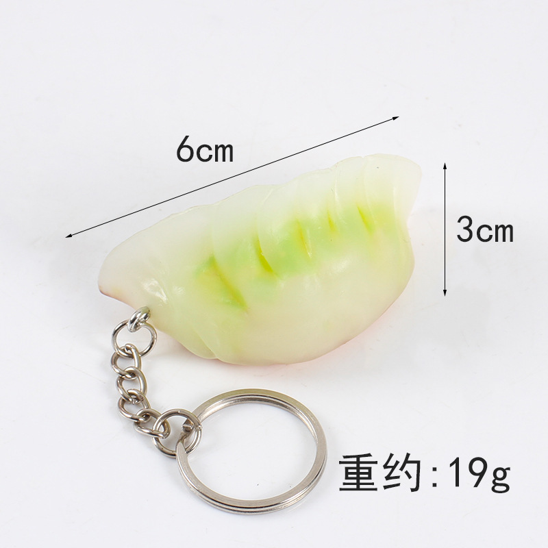 模擬食游ギョーザ装飾道具偽ギョーザ蒸しギョーザ早くレストランに食べ物を飾る冷蔵庫の貼り付け|undefined