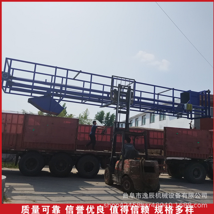 翻斗式提升机 大米粮食多功能垂直上料机 单斗不锈钢物料输送机