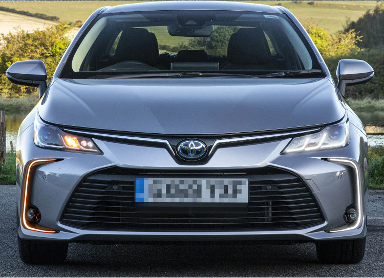 Suitable for 19-24 Toyota Corolla Daytime Running Lights Modified Led Daytime Running Lights Front Fog Lights Decorative Lights