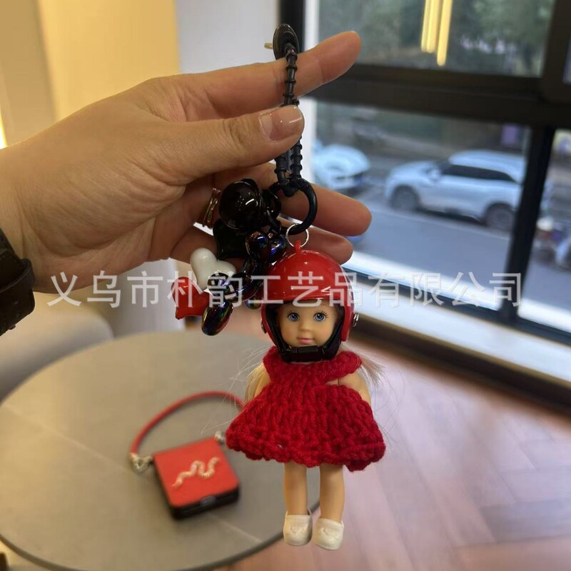 Direct from the manufacturer: popular, unique, and adorable flying hat doll charms – colorful hanging ornaments for bags and keys