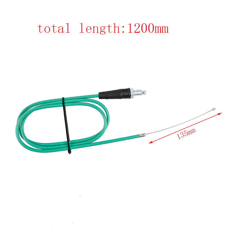 Off-Road Motorcycle Reinforced Colorful Straight Throttle Cable Cqr Wave Speed Cabbage M4M7 Guizun T4 High Race Cable