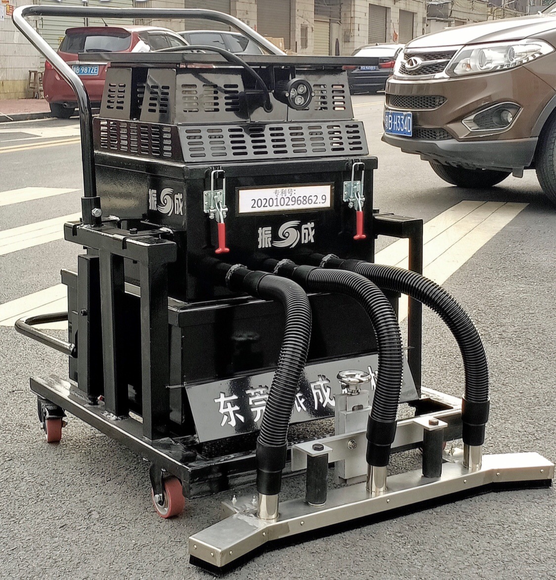 振成机械专利款功率吸尘器 工业吸尘器 220v 4.8kw