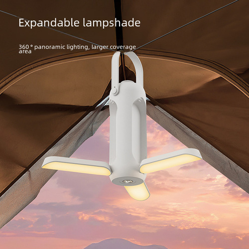 New Outdoor Camping Light 10000mAh USB Emergency Charging Lighting Portable Foldable Tent Light Camping Light