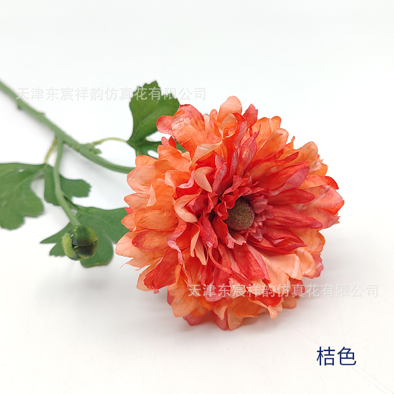 Flor Artificial de Ranúnculo de 2 Cabezas de Tela de Seda para Boda y Decoración del Hogar image 12