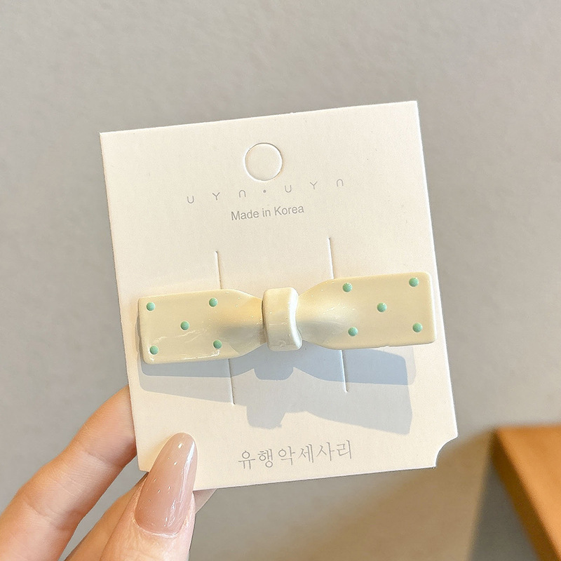 Dopamina adorable clip de cabello para mujeres 2025 nuevo clip lateral de alta gama clip lateral frisa clip de cabello clip de cabello tocado