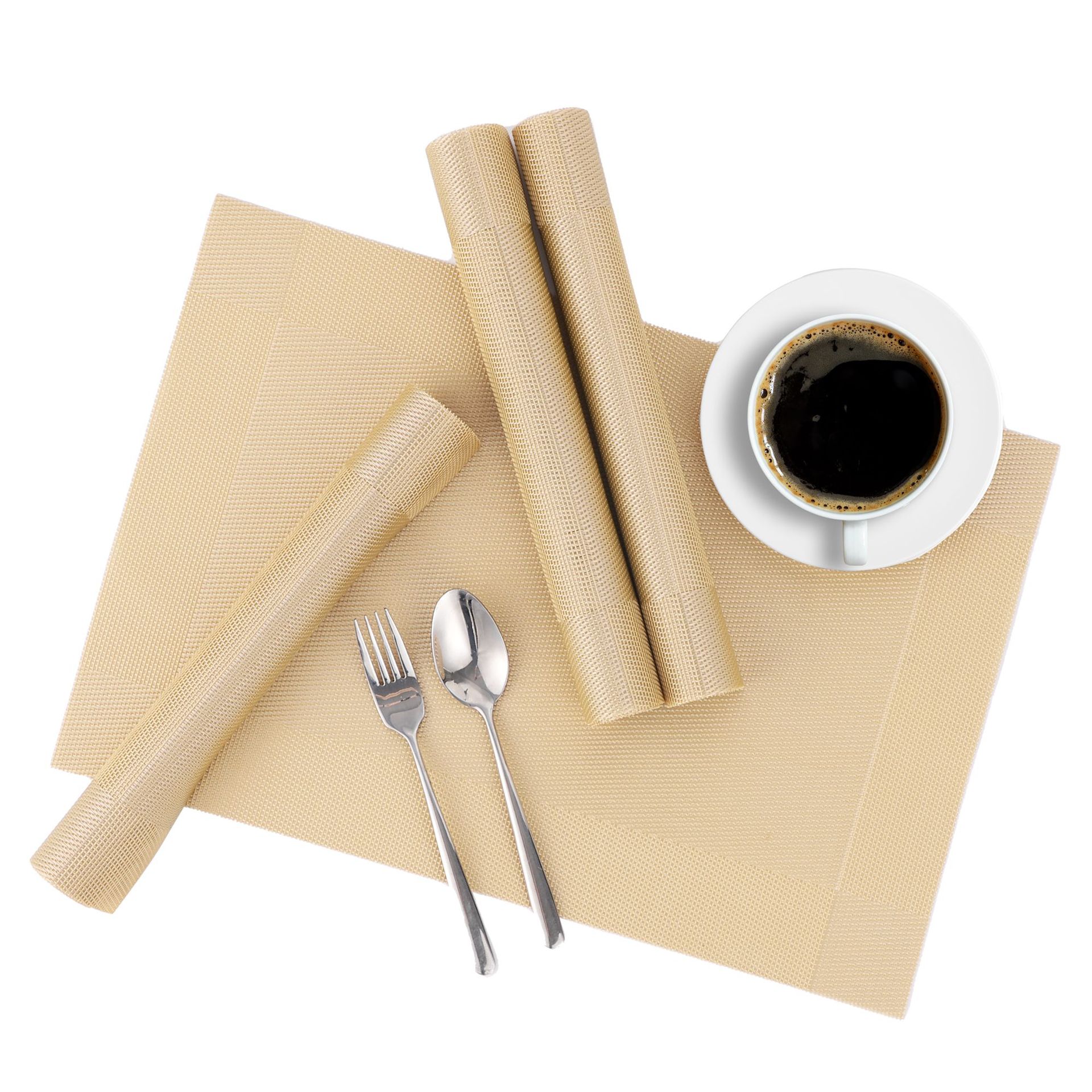 Marco Tesling pvc fácil de limpiar almohadilla de aislamiento térmico de estilo europeo sensación de alto nivel hotel hogar mantel de mesa mantel occidental mantel de mesa