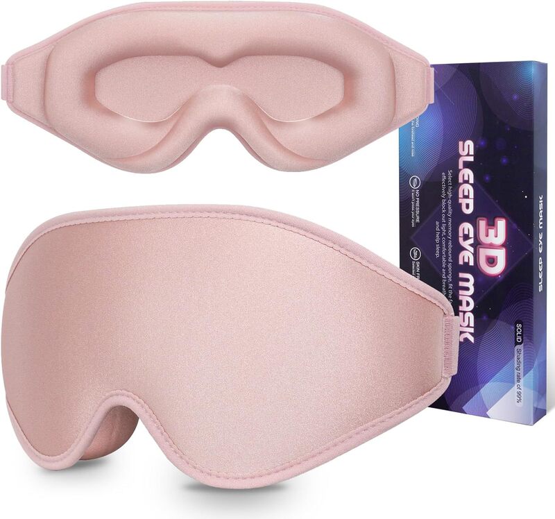 跨境3D立体遮光睡眠眼罩可调节透气不压眼护SleepEyeMask遮光护眼|undefined
