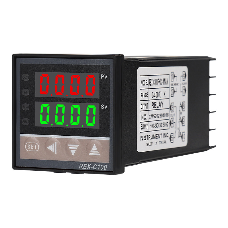 Custom Rex-C100 Thermostat Heating Plate Pid Temperature Control Thermostat Thermocouple 1300 ℃ Probe Pt100