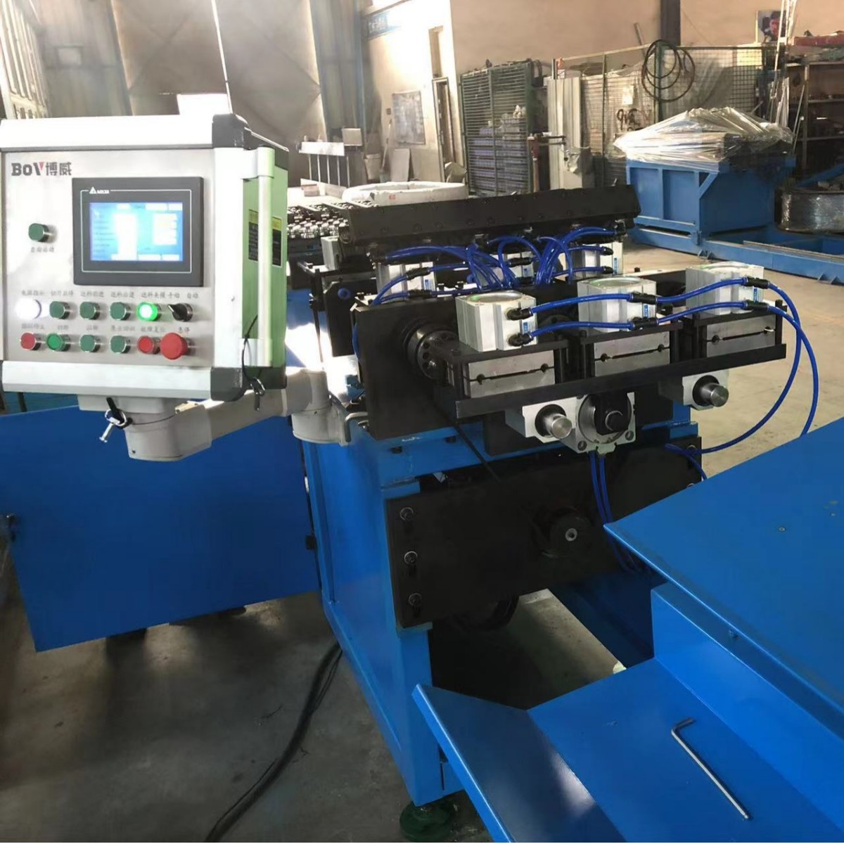 现货盘管下料机9.52mm