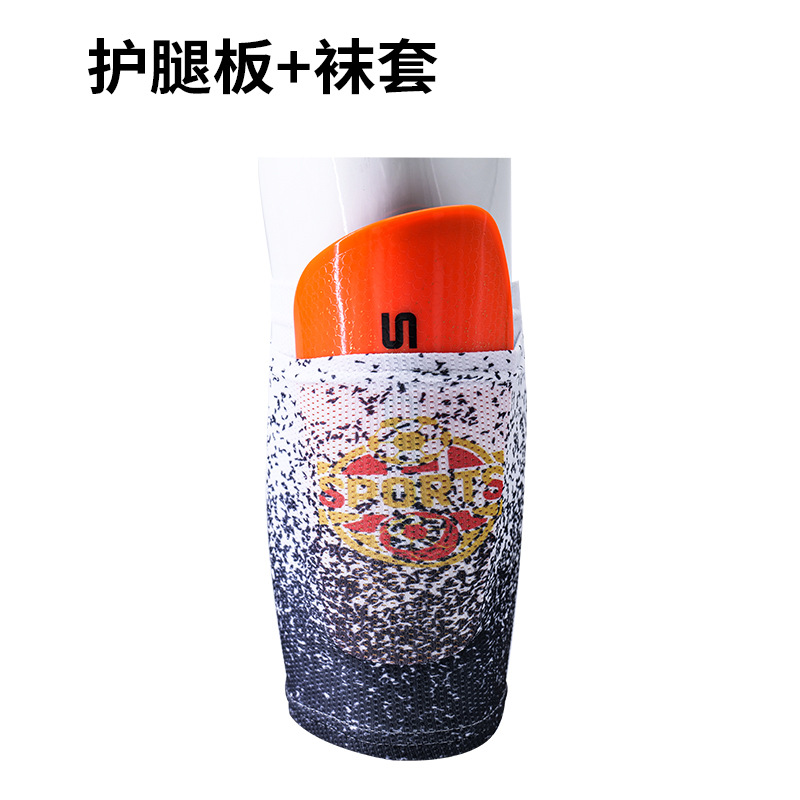 Protector de pierna de fútbol protector de pierna deportivo protector de calcetín de inserto grueso protector de pierna protector de pie spot al por mayor