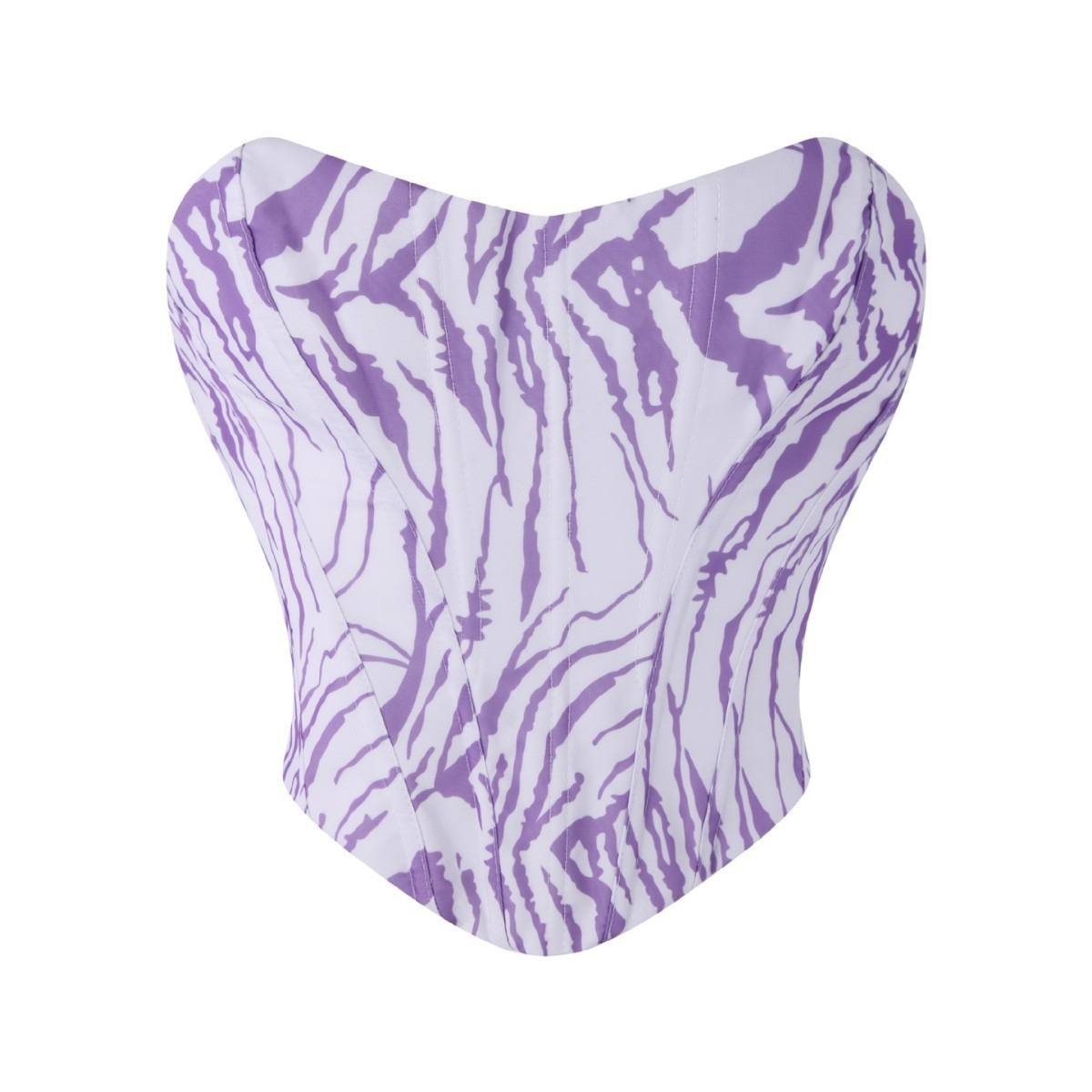 Blanco y negro, soporte de pecho elástico, camisa de damas, Amazon AliExpress, suministro de comercio electrónico transfronterizo.