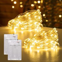 バッテリーボックス 3 機能銅線ストリングライトケーキデコレーションギフトボックス LED ストリングライトクリスマス装飾ウェーブボールクリエイティブライト