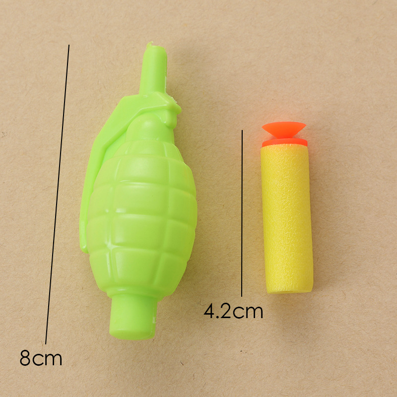 Airbag cohete pistola juguete favorito de los niños espuma cohete catapulta juguete de seguridad cohete de aire Shell en stock