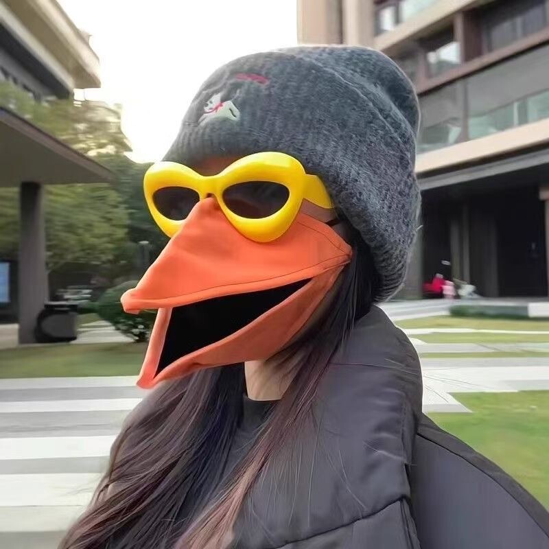 Funny Creative Duckbill Mask 2025 New Crow 3D Stereo Prank High-Looking Men's and Women's Autumn and Winter Masks Funny Creative Duckbill Mask 2025 New Crow 3D Stereo Prank High-Looking Men's and Women's Autumn and Winter Masks