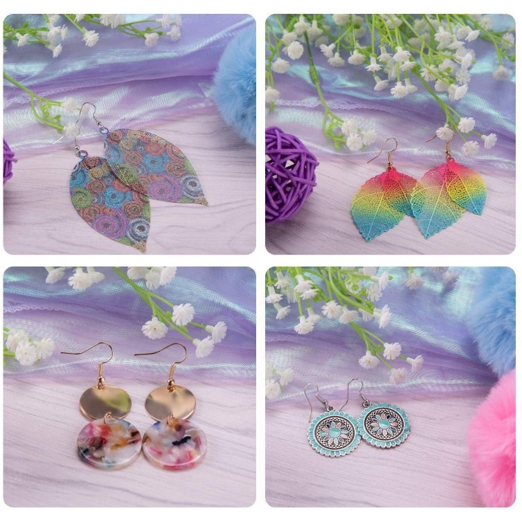 아마존 DIY 귀걸이 이어 후크 이어 플러그 이어 핀 점프 링 보석 액세서리 4240 PCS로 수리 키트 만들기