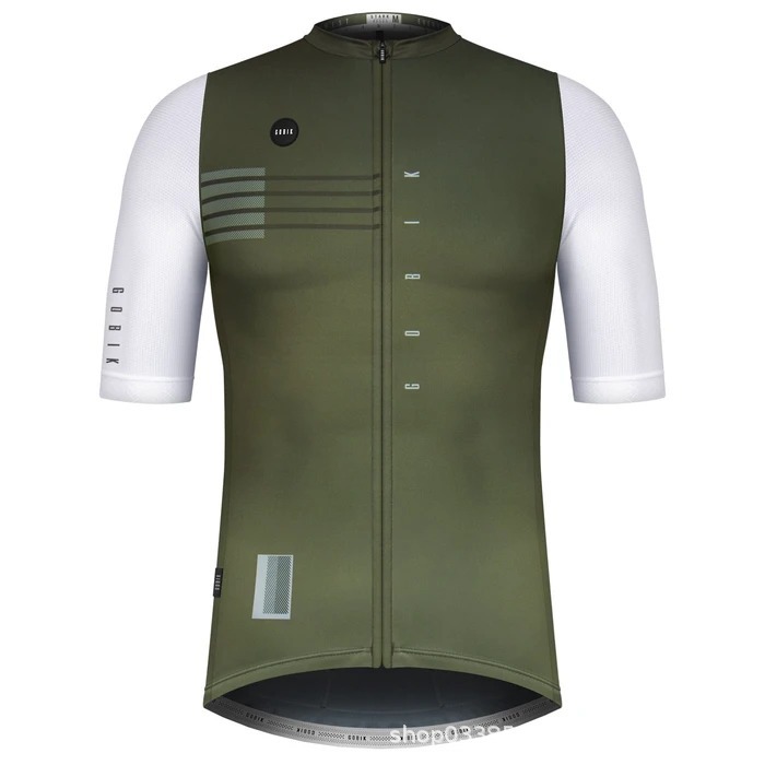 Gobik Men's Short-Sleeved Spring and Summer New Cycling Jersey Tops Breathable