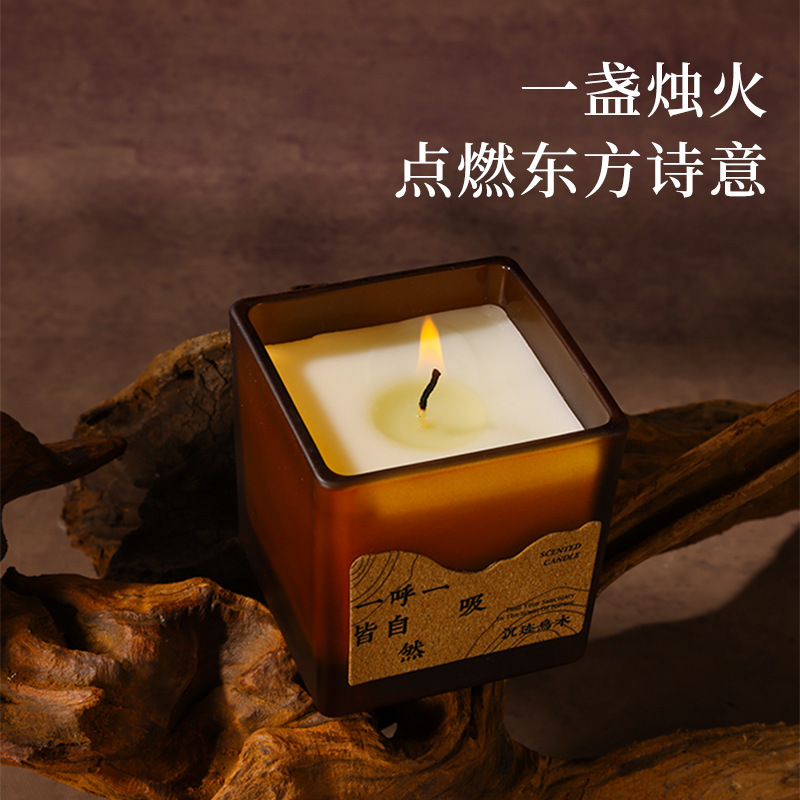 新款木色自然系列无火香薰蜡烛厂家直供植物精油香薰卧室高级香氛|undefined
