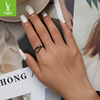 One size agile universal ring suitable for men and women, European style, silver 925 sample