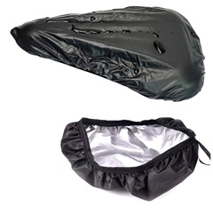 Bicycle Saddle Rain Cover Bicycle Seat Cushion PVC Waterproof Seat Cover Hot Pressed Bicycle Rain Cover