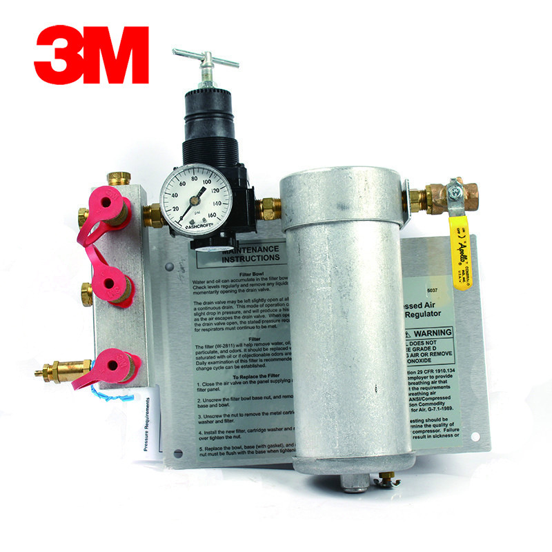 3mw-2806 aire comprimido acondicionado y panel de control de filtración tubo largo suministro de aire válvula de regulación de presión