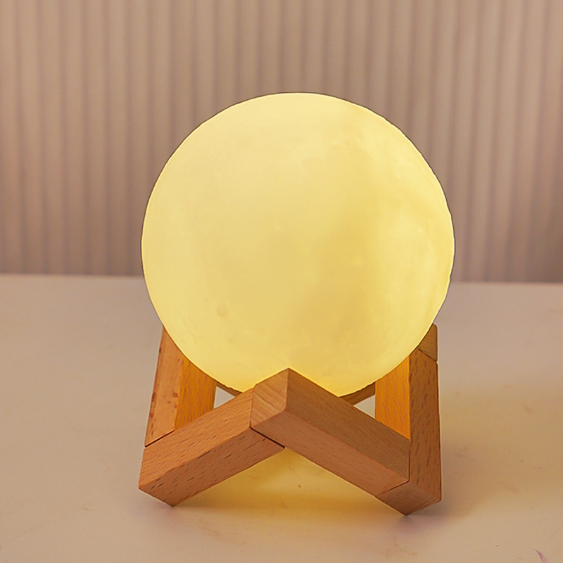 Festival del Medio Otoño DIY pintado a mano lámpara de luna pintado graffiti planetas luces de noche luces de atmósfera regalos para amigos pequeños adornos