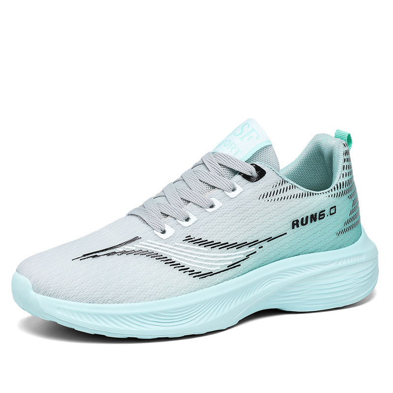 Zapatos casuales, hombres y mujeres jóvenes, el mismo estilo, zapatos para correr de vitalidad juvenil, zapatos deportivos al por mayor ligeros y transpirables diarios al aire libre