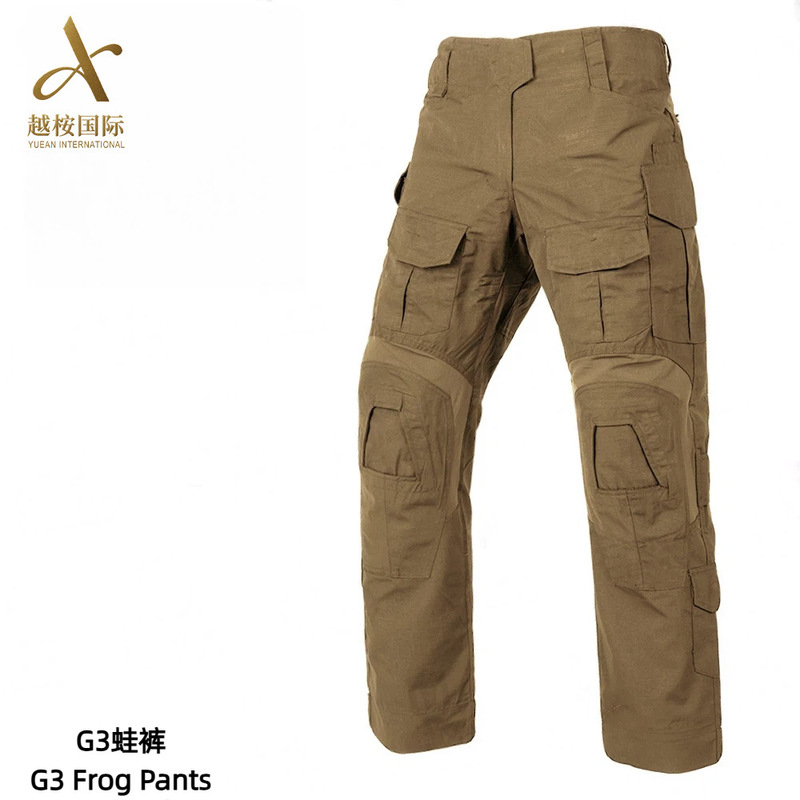 Yue'An G3 Combat Frog Suit Tactical Pants Outdoor Military Wear-Resistant Scratch-Resistant Plaid Camouflage Frog Pants Cross-Border Manufacturer Wholesale
