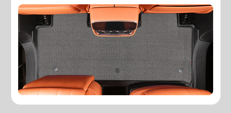 Suitable for the interior modification of the HarmonyOS Smart Travel AITO M8, 5/6-seater front two rows with threshold covers, TPE car floor mat accessories