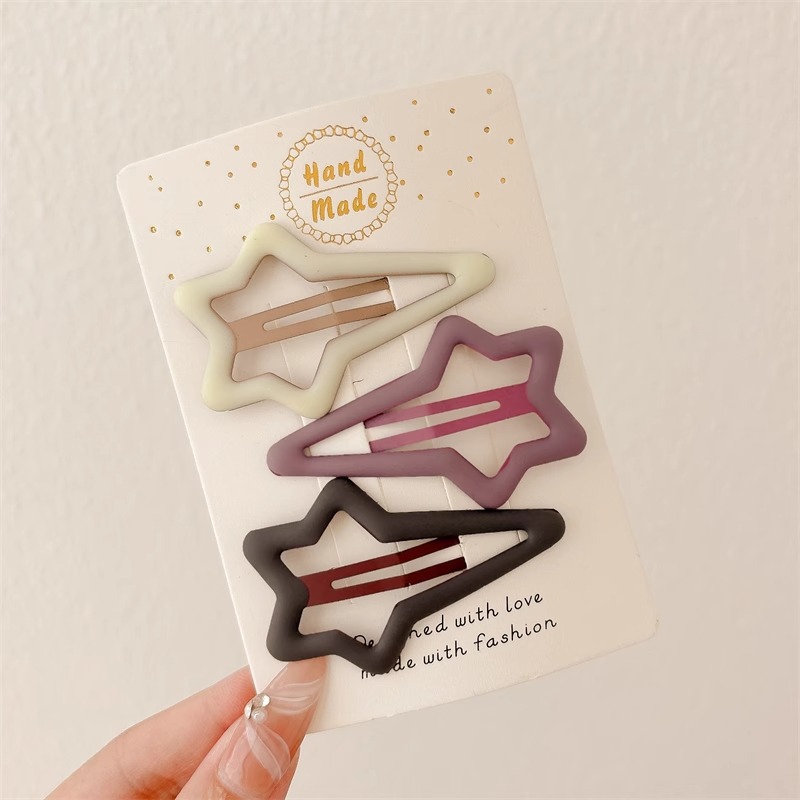 Meilad clip para el cabello para mujeres 2025 nuevo red lateral bang clip para el cabello frente clip para el cabello BB clip para el cabello