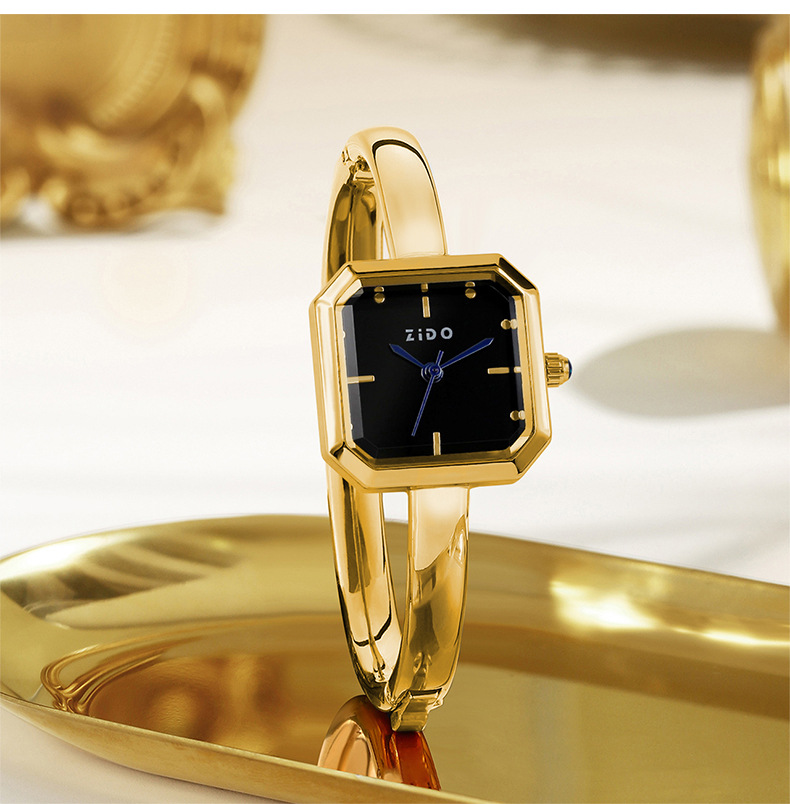 Women's Exquisite Small Square Quartz Watch Elegant Versatile_voghion.com