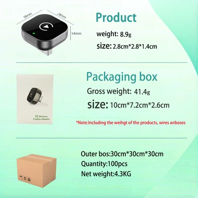 Other Car Video, Hot-Selling Wireless Carplay Box
