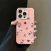 Lychee pattern-pink-polka dot KT