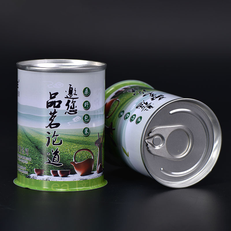 河南制罐厂家生产茶叶铁罐包装毛尖茶散茶马口铁礼品铁盒圆筒