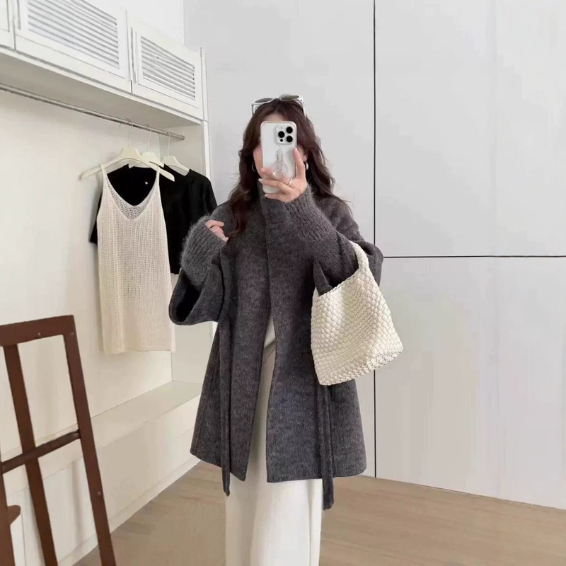 【Special Offer, No Restock】Coat in Stock 2026 New Model Double-Sided Wool Coat for Women Versatile Outerwear for Women