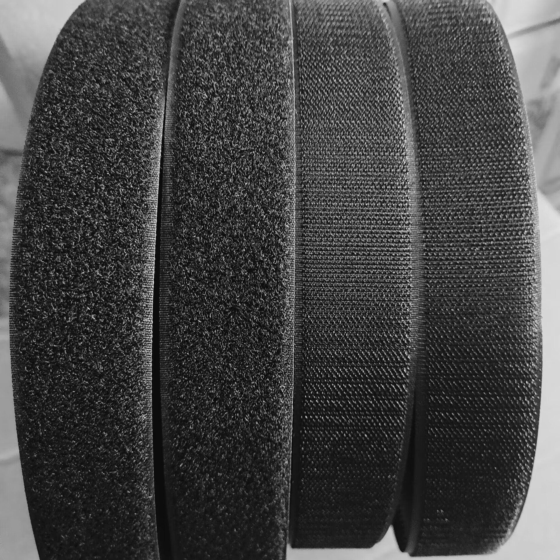 现货尼龙刺毛粘扣带可任意裁剪形状大小勾面毛面魔术贴12.5-150MM