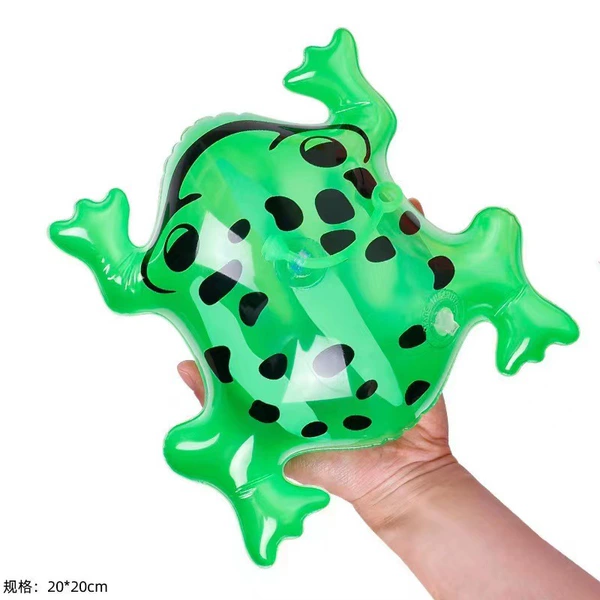 Glowing green elastic strap