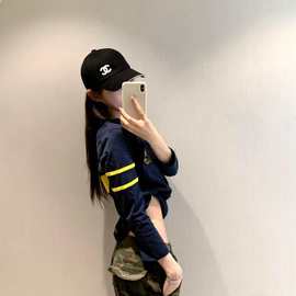 2025春夏款小香风双C棒球帽香家休闲鸭舌帽ins显脸小出游遮阳帽