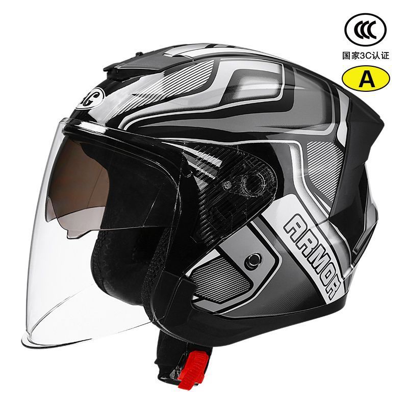 New National Standard, Universal Auto Parts and Accessories - 3ca-class-inner-and-outer-double-mirror-gray-black
