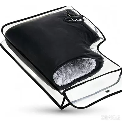 Handlehold cover, Winter electric vehicle gloves, fleece-lined
