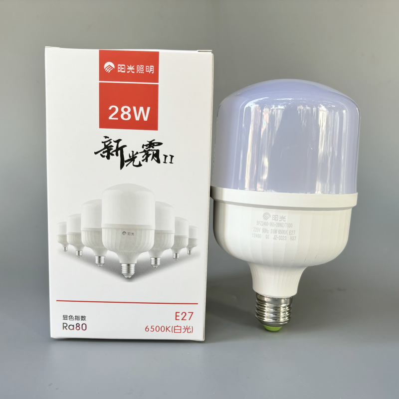 LED lights, bulb, energy-saving lamp, with screw socket, 18W, 28W, 38W