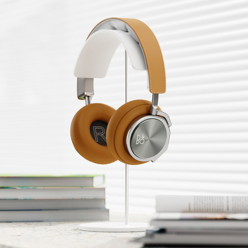 Head-Mounted Curved Headphone Stand with Metal Acrylic Circular Base, Headset Hanger, Headphone Storage Rack for Gaming Head-Mounted Curved Headphone Stand with Metal Acrylic Circular Base, Headset Hanger, Headphone Storage Rack for Gaming