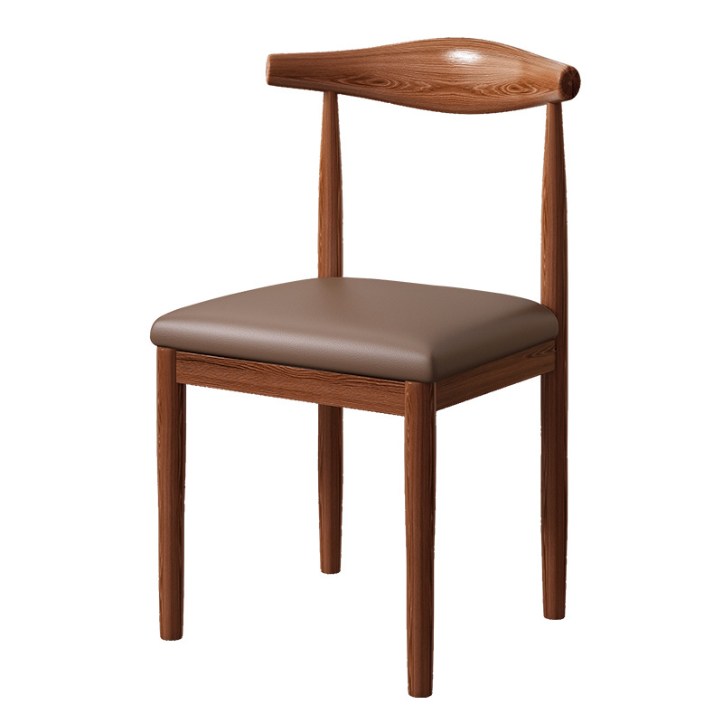 Cuerno silla hogar simple económico mesa de comedor silla comedor asiento mesa de estudio y silla dormitorio respaldo taburete